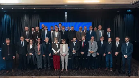 Ministros de Seguridad del país participaron de un emotivo acto por el atentado a AMIA: participó el sanjuanino Enrique Delgado