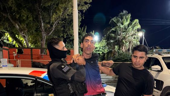 salio de robar de una casa en chimbas y amenazo a un testigo: te voy a meter tres tiros, no digas nada
