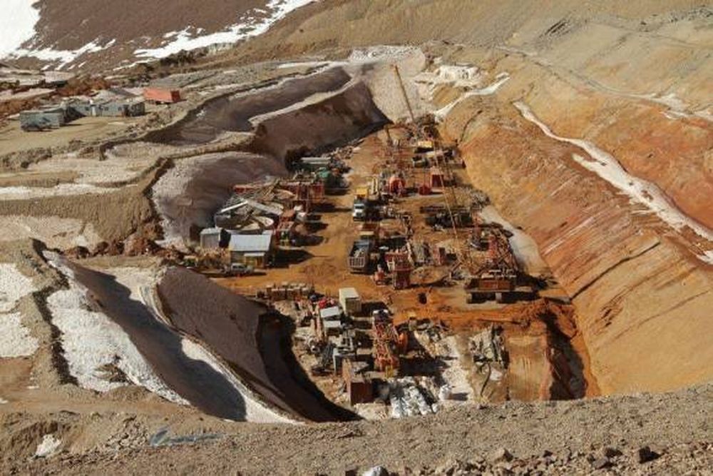 Cómo se ve Pascua Lama durante su construcción