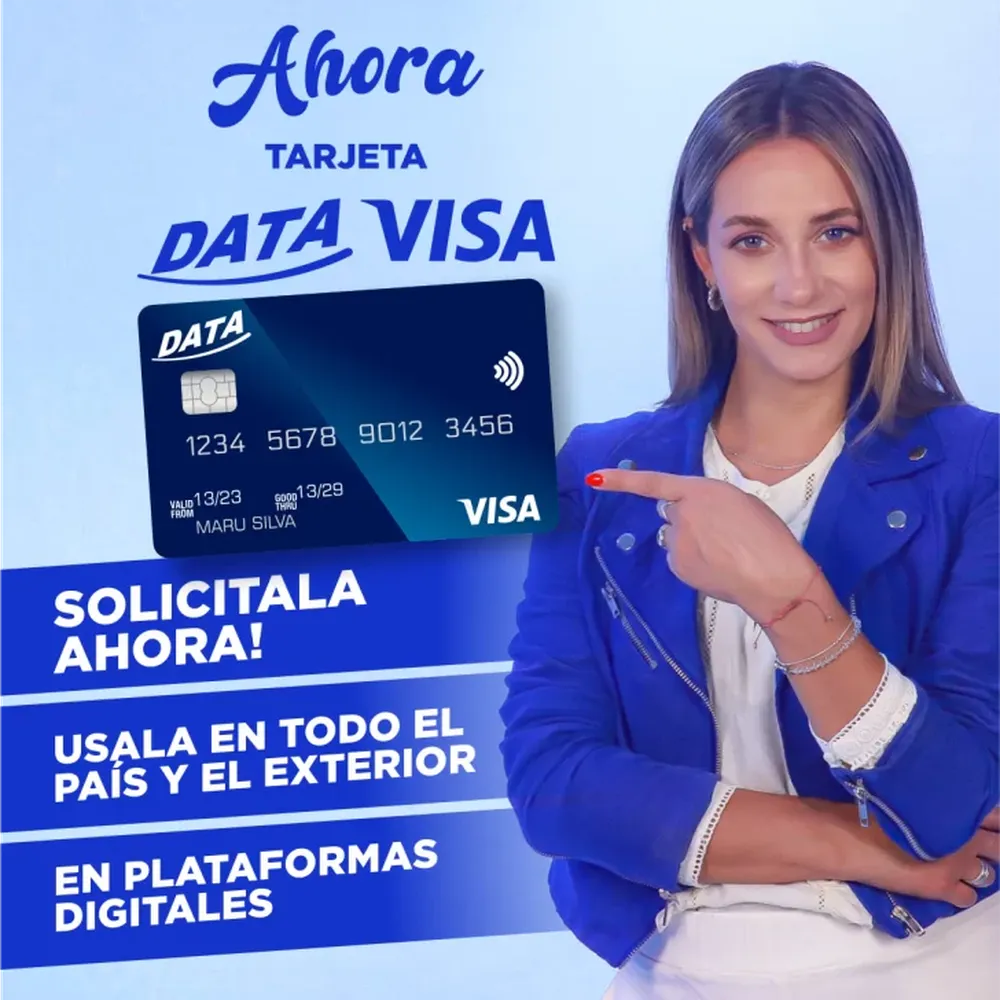 Llega DATA VISA: solicitala ahora!