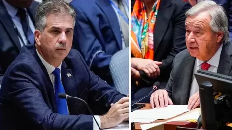 El secretario general de la ONU habló sobre el conflicto en Gaza y el canciller israelí lo liquidó