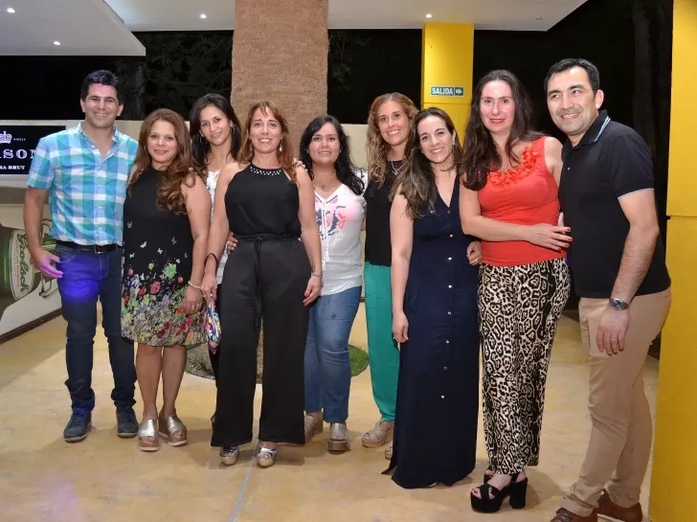 Cena en el Hospital de Angaco