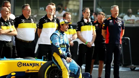 Alonso marcó el mejor tiempo en los ensayos de la F1 de cara a 2021