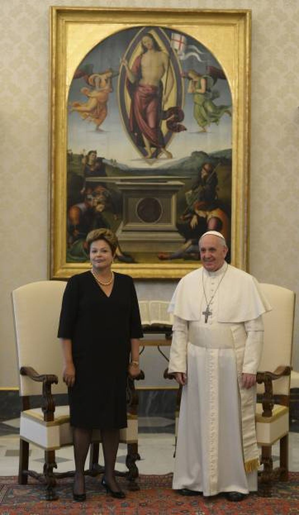 Para Rousseff ‘el Papa es  argentino y Dios, brasileño’