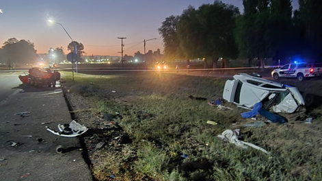 La triple tragedia en 9 de Julio estuvo marcada por un intento de sobrepaso.