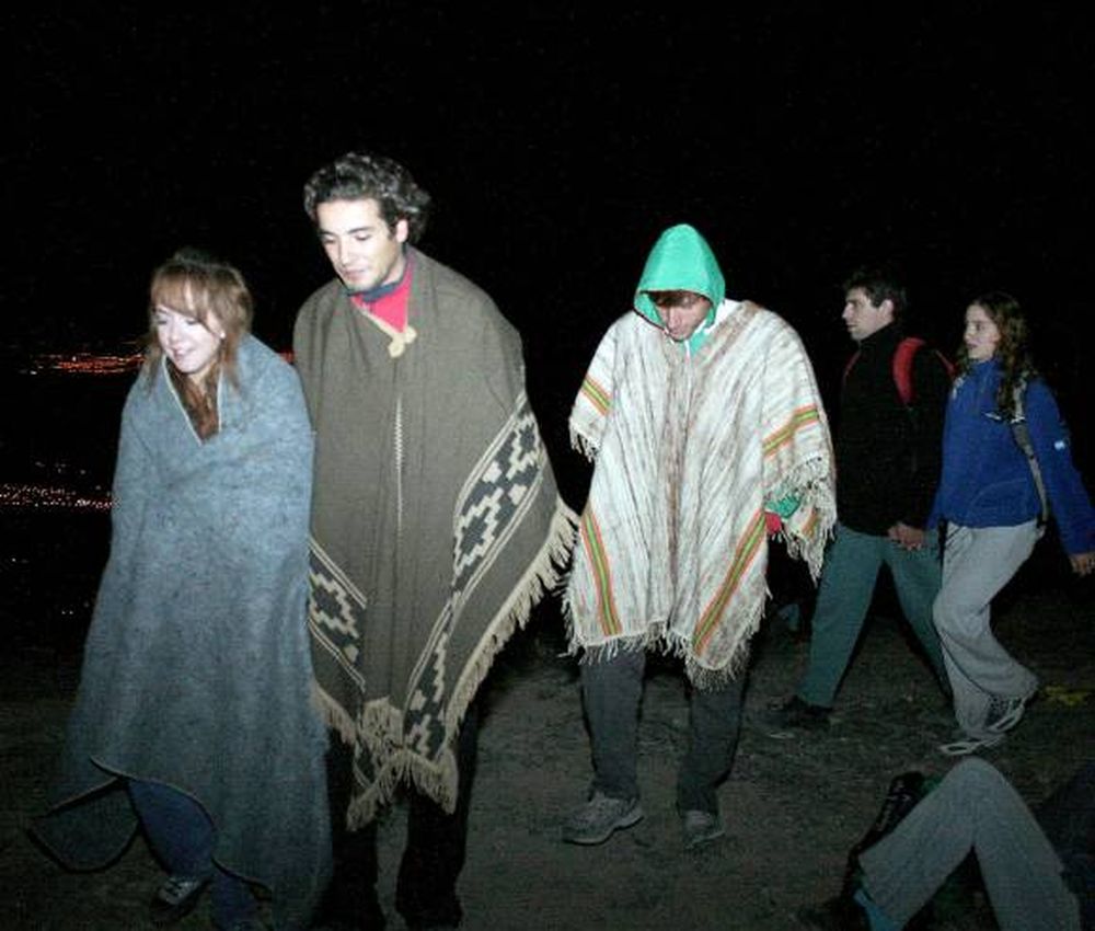 Aparecieron los ponchos