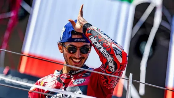 MotoGP: Bagnaia se lució otra vez