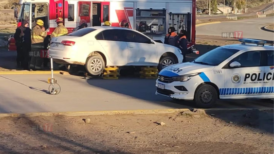 Conmoción en Chubut: un hombre manejaba alcoholizado, atropelló a una ciclista que iba a trabajar y la mató. (Foto: Gentileza LU17)