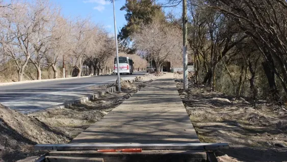 Construyen más de 2 kilómetros de senda para que los vecinos transiten más seguros