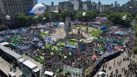 Después del paro, la CGT confirmó una movilización para el 30 de abril