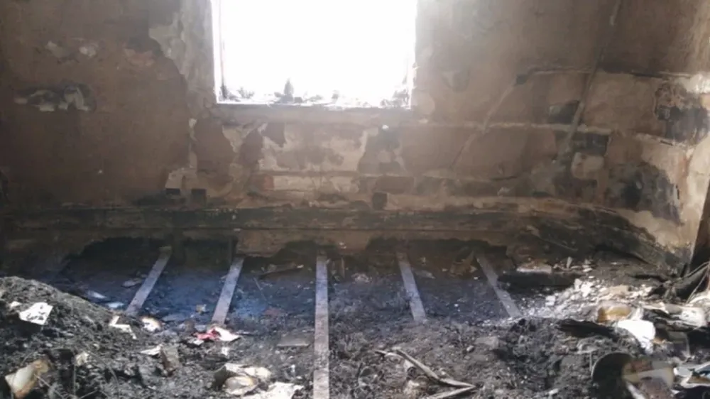 Elsa Serrano murió por inhalación de humo por el incendio en su departamento