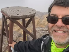 salio a hacer trekking, mando un video a sus hijos y desaparecio: la desesperada busqueda de raul moyano