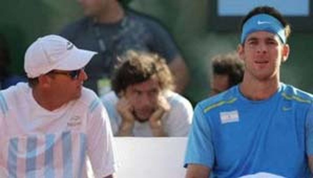 Jaite llamará a Del Potro para el duelo ante Francia