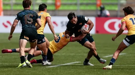 El sanjuanino Juan Pablo Castro fue capitán de Jaguares en la victoria frente a Cafeteros Pro