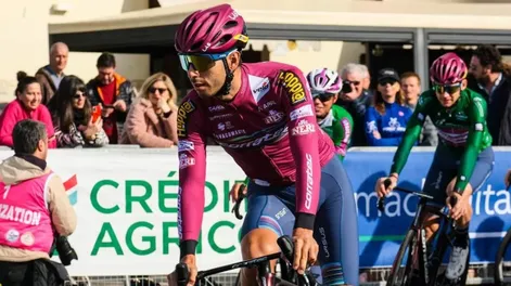 Nico Tivani sintió la altura en la primera etapa del Tour de Limousin en Francia