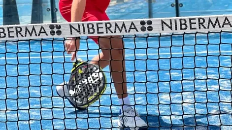 Diario de Cuyo | Importante. El crecimiento deportivo de Pablo Sánchez en el mundo del padel lo ha potenciado a ser figura.