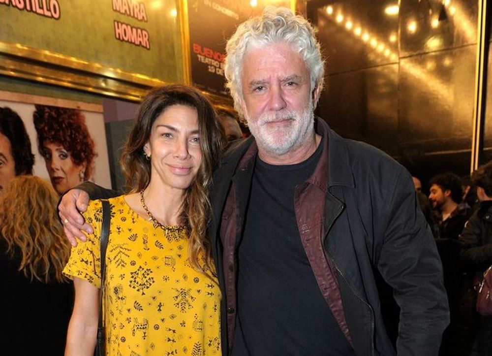 Romina Gaetani con Luis Cavanagh.-