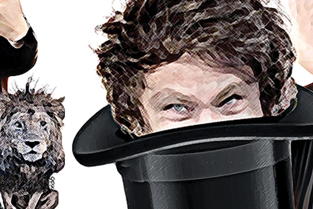 ¿El mago Peluc puede hacer aparecer a Milei en San Juan?