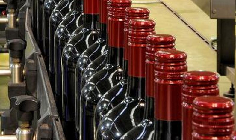 Venta de vinos en la Argentina.