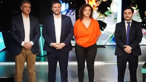 Fuertes cruces en el debate de candidatos a jefe de Gobierno porteño