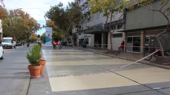 Gran avance en las obras de la semipeatonal