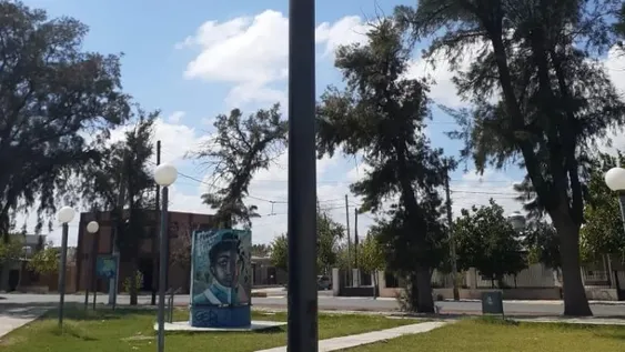 Serios daños en una plaza de Rawson por vandalismo