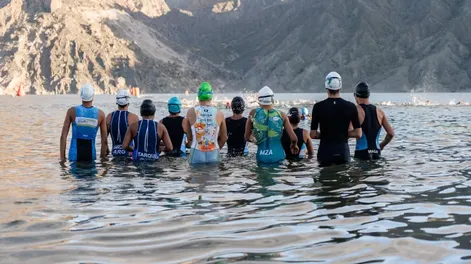 Punta Negra fue escenario de una multitudinaria fiesta del triatlón