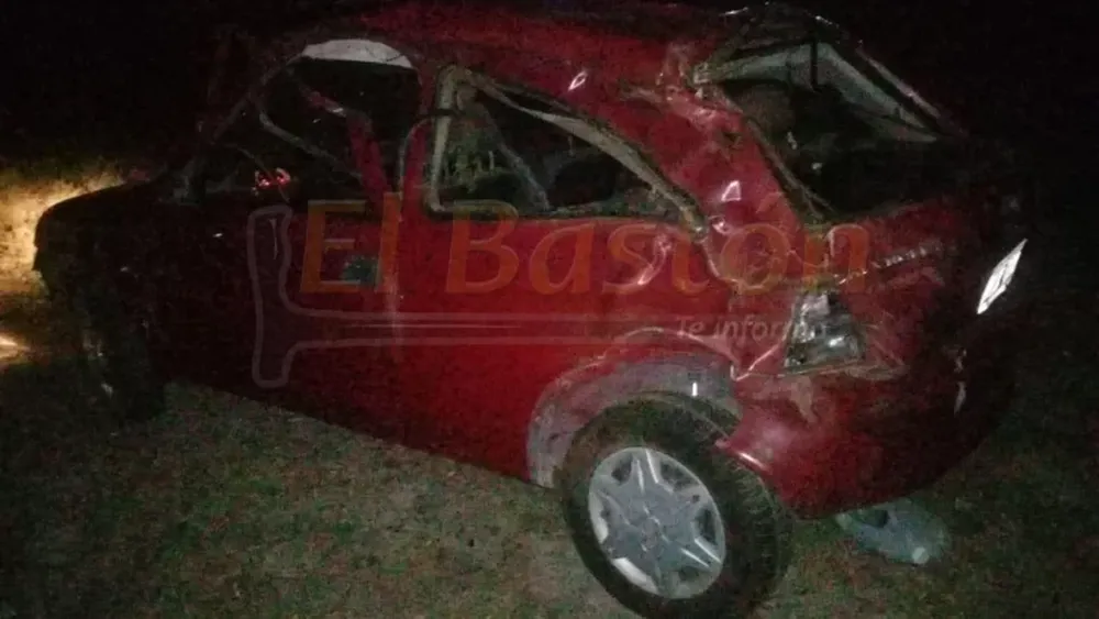 Un policía murió en un violento vuelco en la Ruta 20