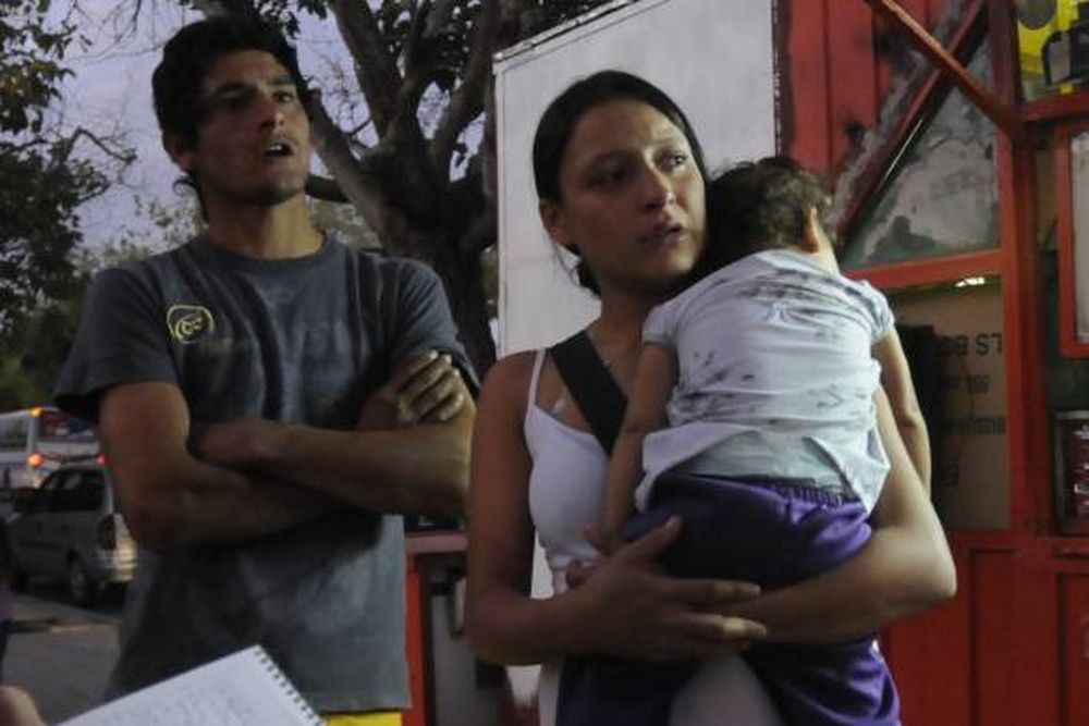 En un confuso episodio, casi mató a una joven con un block