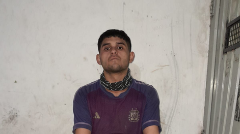 El detenido es Santiago Martín Araya Herrera.