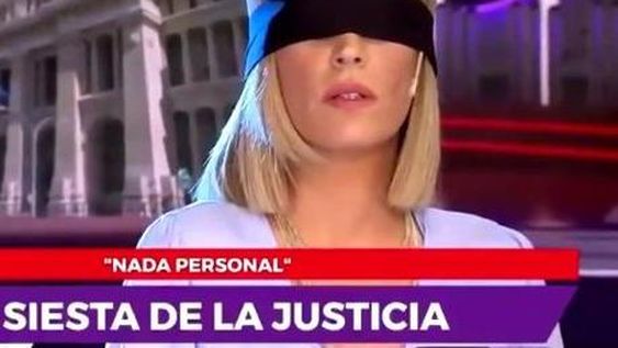 Viviana Canosa se mostró con los ojos tapados y generó múltiples burlas