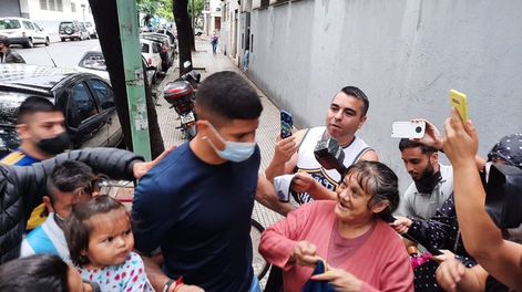 Marcos Rojo en el Mundo Boca: revisión, firma y primer encuentro con los hinchas