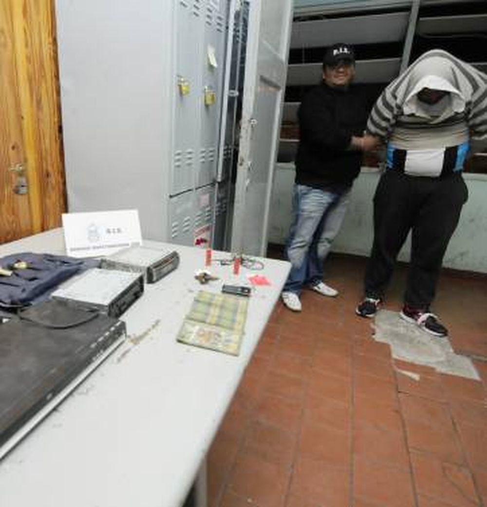Cayó tras quebrar a  enfermera en un robo
