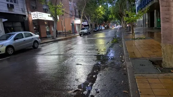 Lluvia en San Juan.-