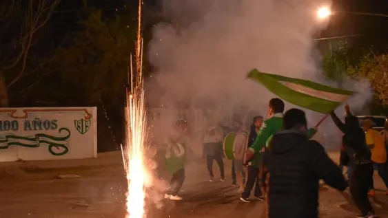 Los festejos de los hinchas de Sportivo terminaron con 13 detenidos Los festejos de los hinchas de Sportivo terminaron con 13 detenidos