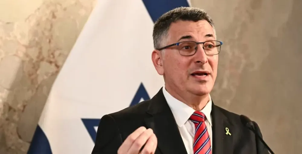 Canciller de Israel Gideon Sa’ar,