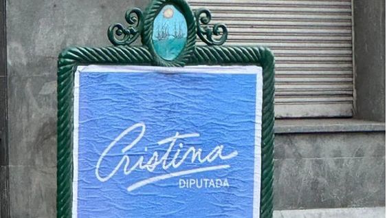 DIPUTADA. Los afiches de campaña de Cristina ya inundan las calles tanto de la Ciudad como provincia de Buenos Aires. Las encuestas la favorecen.