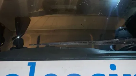 Arrojaron piedras y dañaron un camión que transportaba autos 0 Km