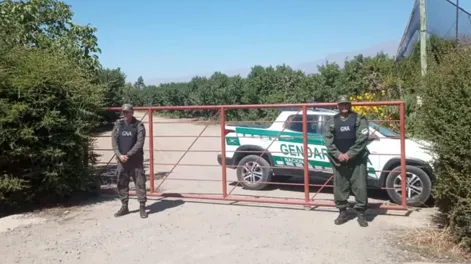 Rescataron a siete personas por presunta trata de persona en una finca de Mendoza
