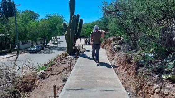 Valle Fértil construye un nuevo paseo que rendirá culto a sus antepasados