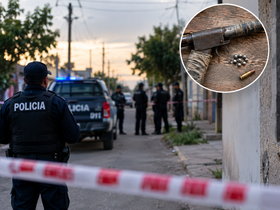 Un hombre herido de bala en La Bebida, tras violento enfrentamiento.