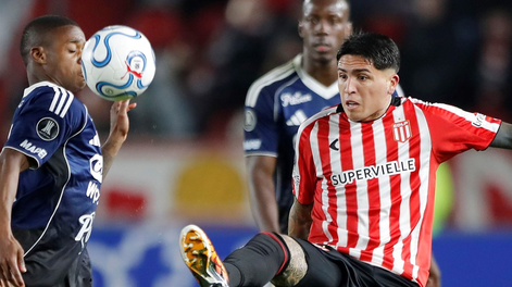 estudiantes le gano a independiente medellin sobre el final y esta en octavos de la copa libertadores