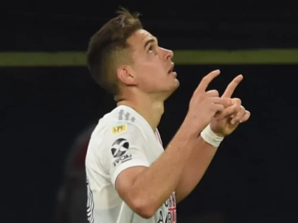 [VIDEO] Borré y el gol del transitorio 2 a 1 para River