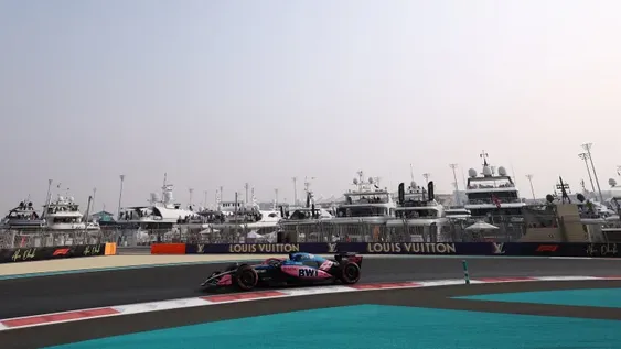 Formula One F1 - Abu Dhabi Grand Prix - Yas Marina Circuit, Abu Dhabi, United Arab Emirates - December 6, 2025 Alpines Franco Colapinto in action during practice REUTERS/Amr Alfiky