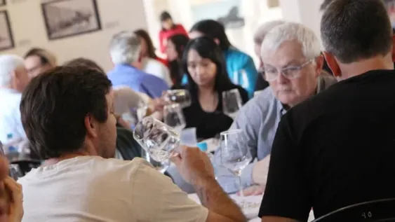 PARTICIPACIÓN. Cerca de 70 personas se reunieron para la presentación del informe técnico de Evisan, donde se divulgan los datos de la añada.