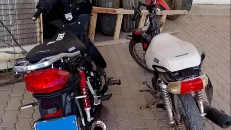 Secuestran tres motos robadas en operativos en Sarmiento y Pocito