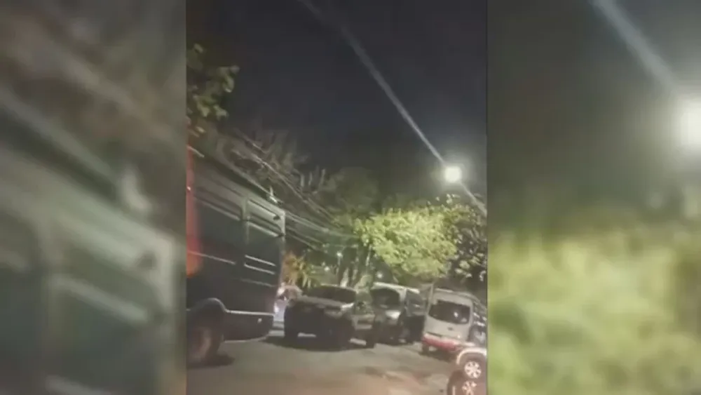 Lugar donde hallaron los cuerpos de las víctimas.-
