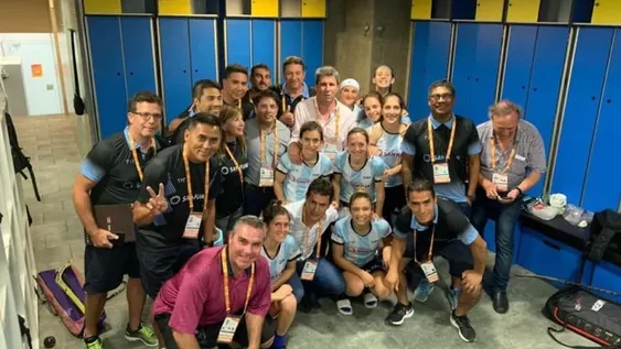 [FOTOS] Postales de una semifinal para el infarto entre Argentina y Chile
