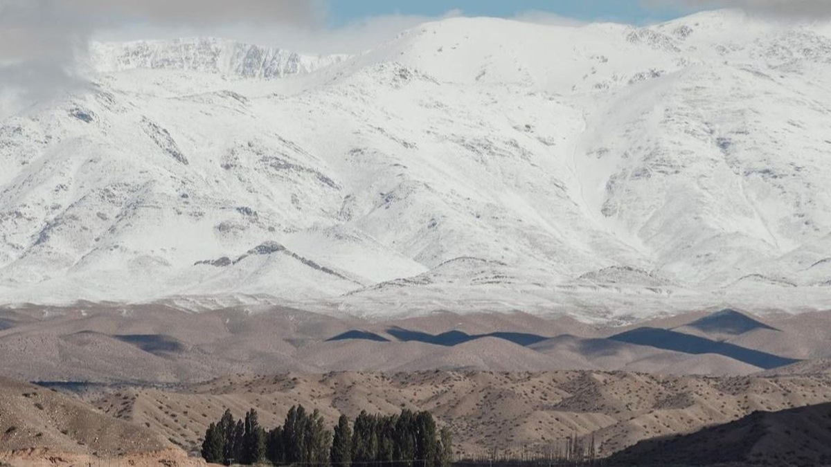 San Juan tuvo la primera nevada de la temporada en cordillera: es la más tardía de los últimos tres años