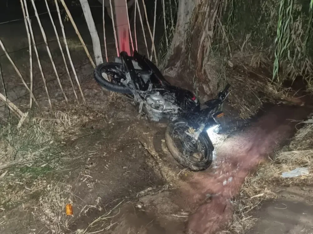 Volvía de trabajar, se quedó dormido y se estrelló contra un árbol